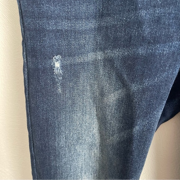 KanCan women’s High Rise Flared Jeans estilo distressed size 5/26 raw hem - Picture 4 of 12